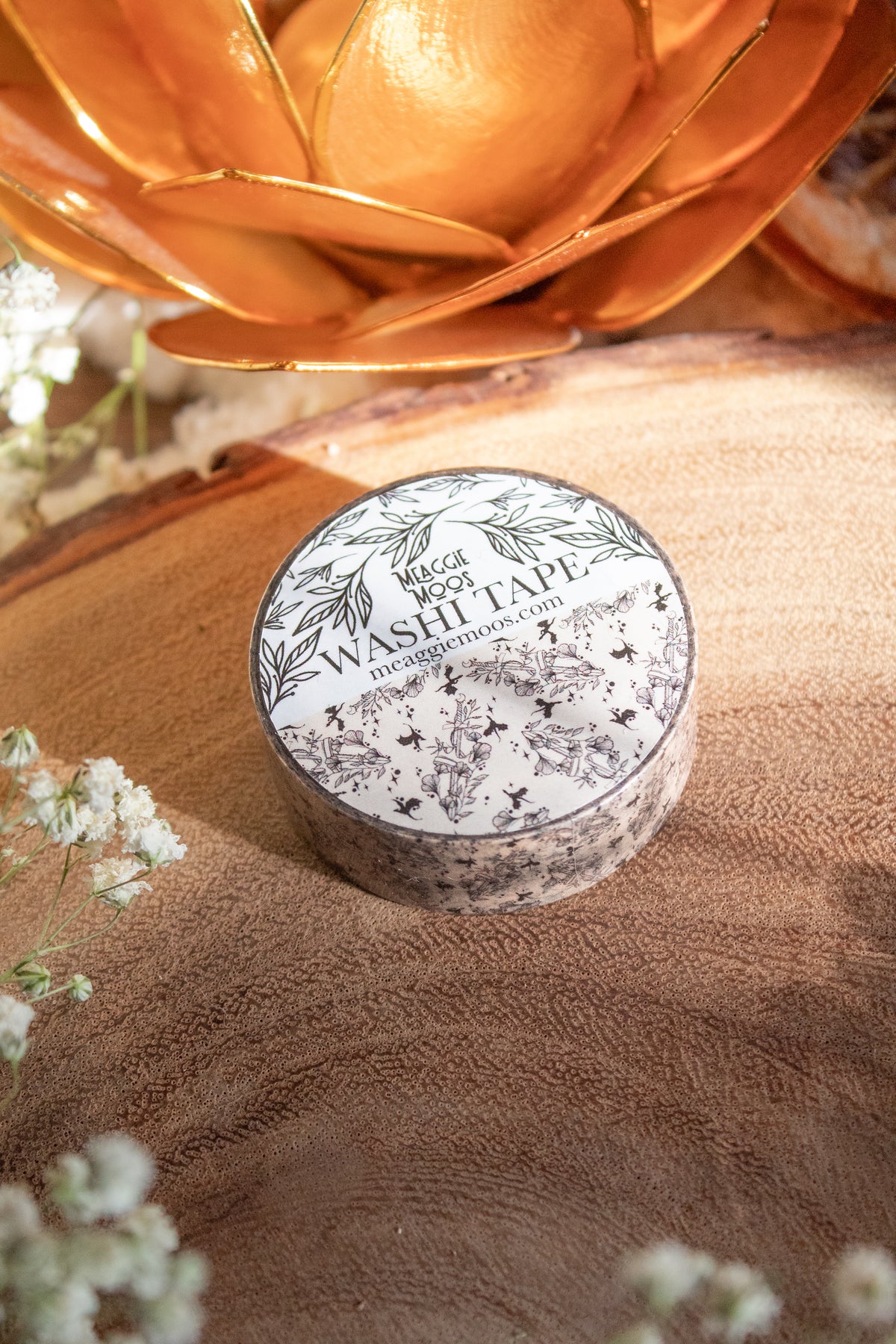 Ivory Swords Washi Tape | 15mm Wide by 10m long