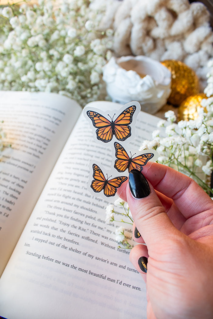 Monarchs Vinyl Sticker | 2"x2.5”