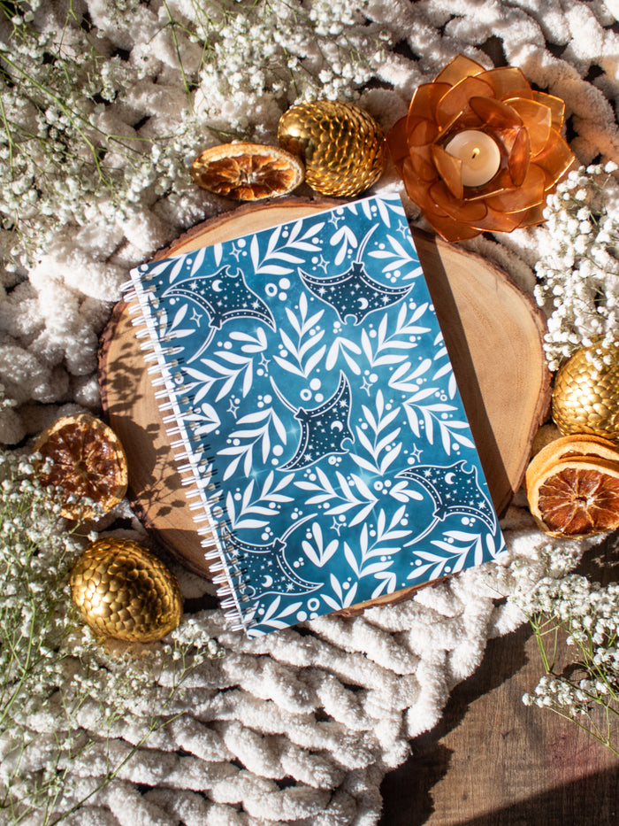 Celestial Stingrays Reusable Sticker Collecting Book