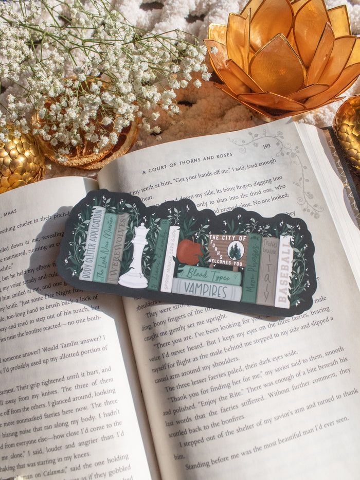 Forks Washington Bookshelf Bookmark