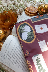 Water-Resistant Book / Tablet Sleeve | Dark Academia