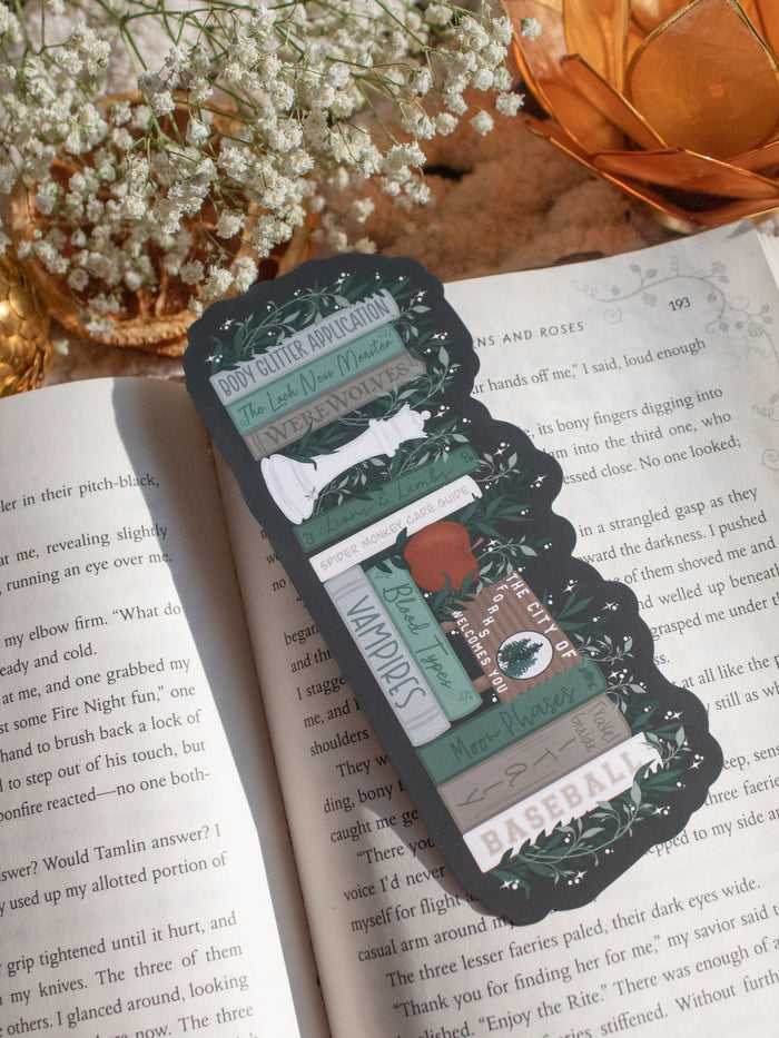 Forks Washington Bookshelf Bookmark