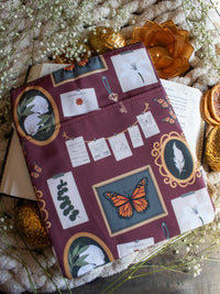 Water-Resistant Book / Tablet Sleeve | Dark Academia