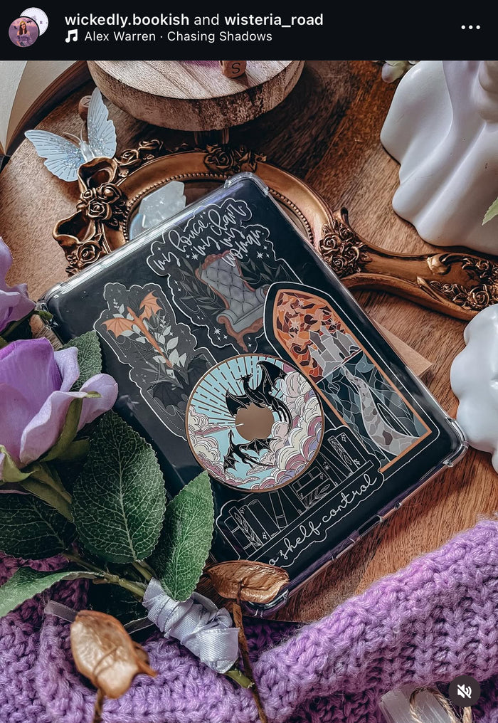 Fourth Wing | Tairn and Andarna Waterproof Sticker