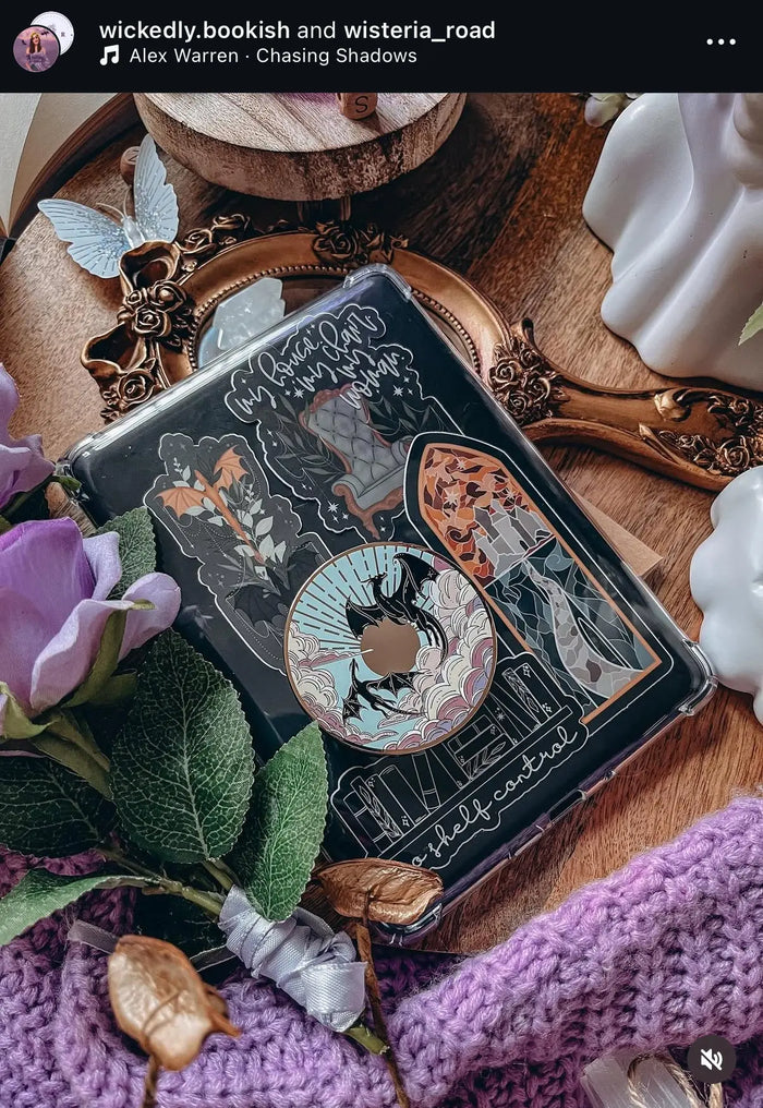 No Shelf Control Bookshelf Waterproof Sticker | 3”x1.5”