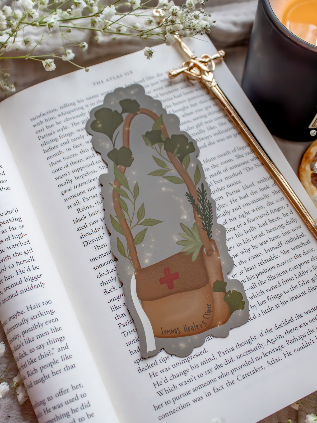 Spark of the Everflame | Lumnos Healers Clinic Satchel Bookmark