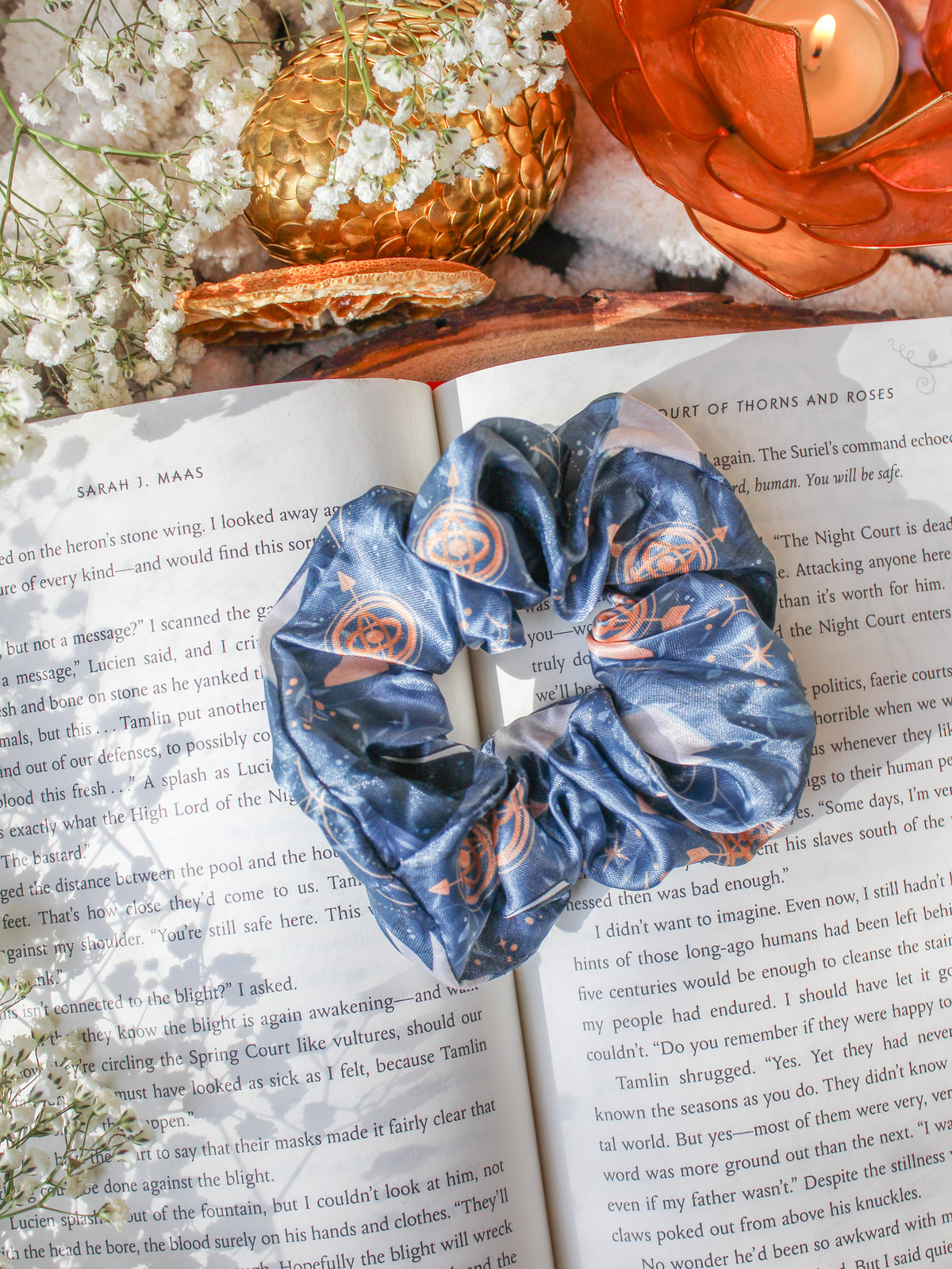 Satin Scrunchie | Stars and Stories