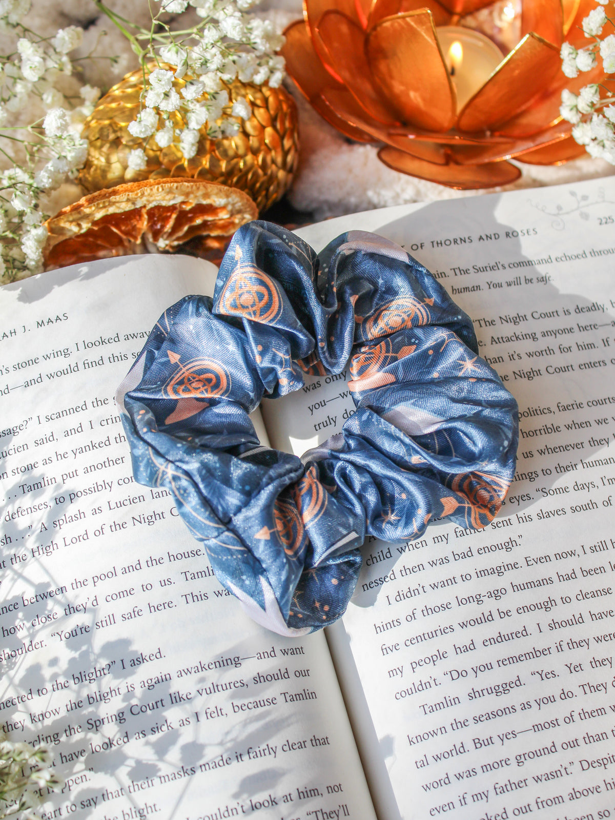Satin Scrunchie | Stars and Stories