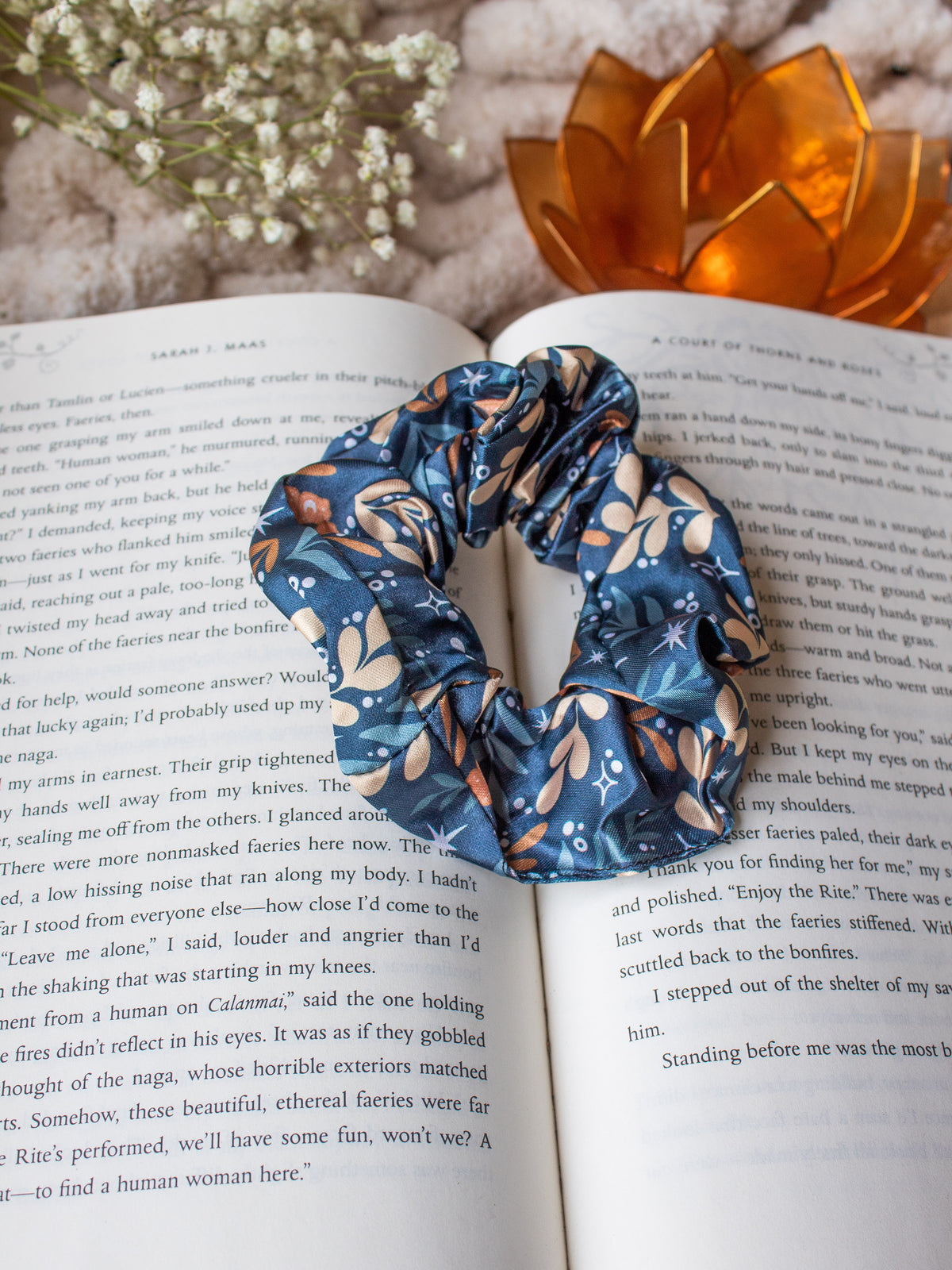 Satin Scrunchie | Faerie Garden