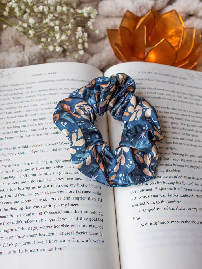 Satin Scrunchie | Faerie Garden