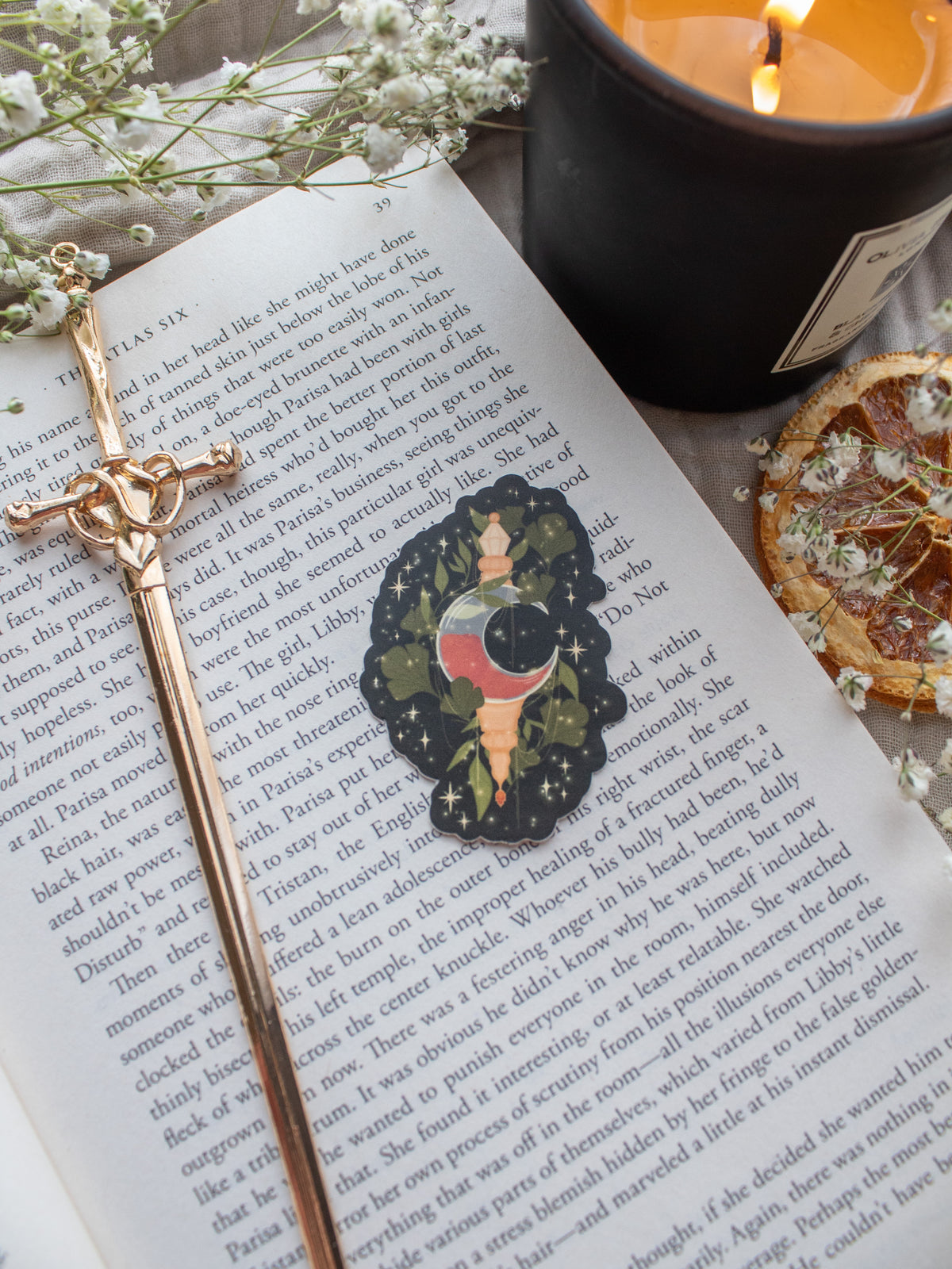 Spark of the Everflame | Flameroot Elixir Vinyl Sticker