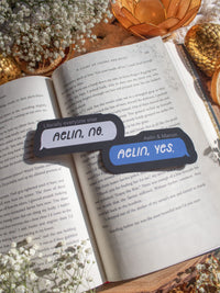 Aelin, No / Aelin, Yes Bookmark | Throne of Glass