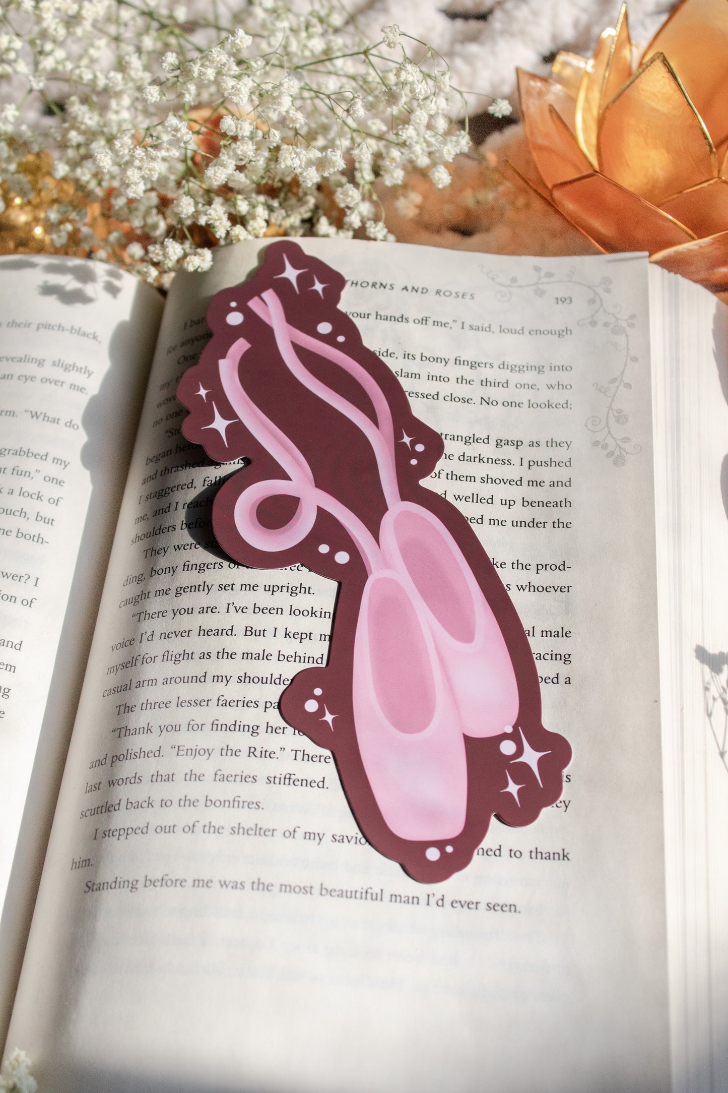 Ballet Slipper Bookmark
