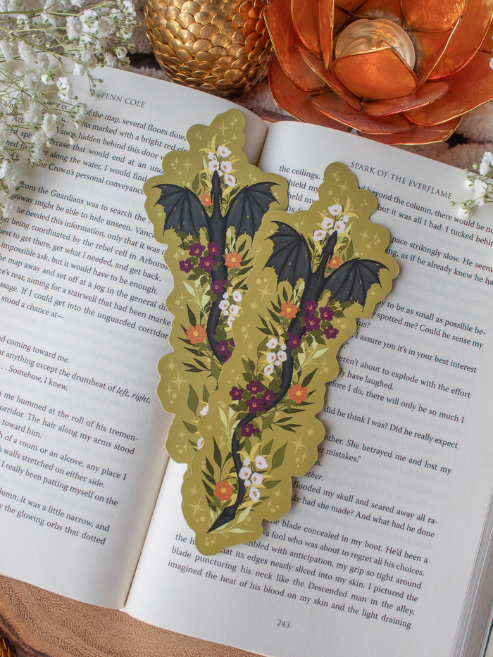 Throne of Glass Bookmark | Abraxos Die-Cut Bookmark