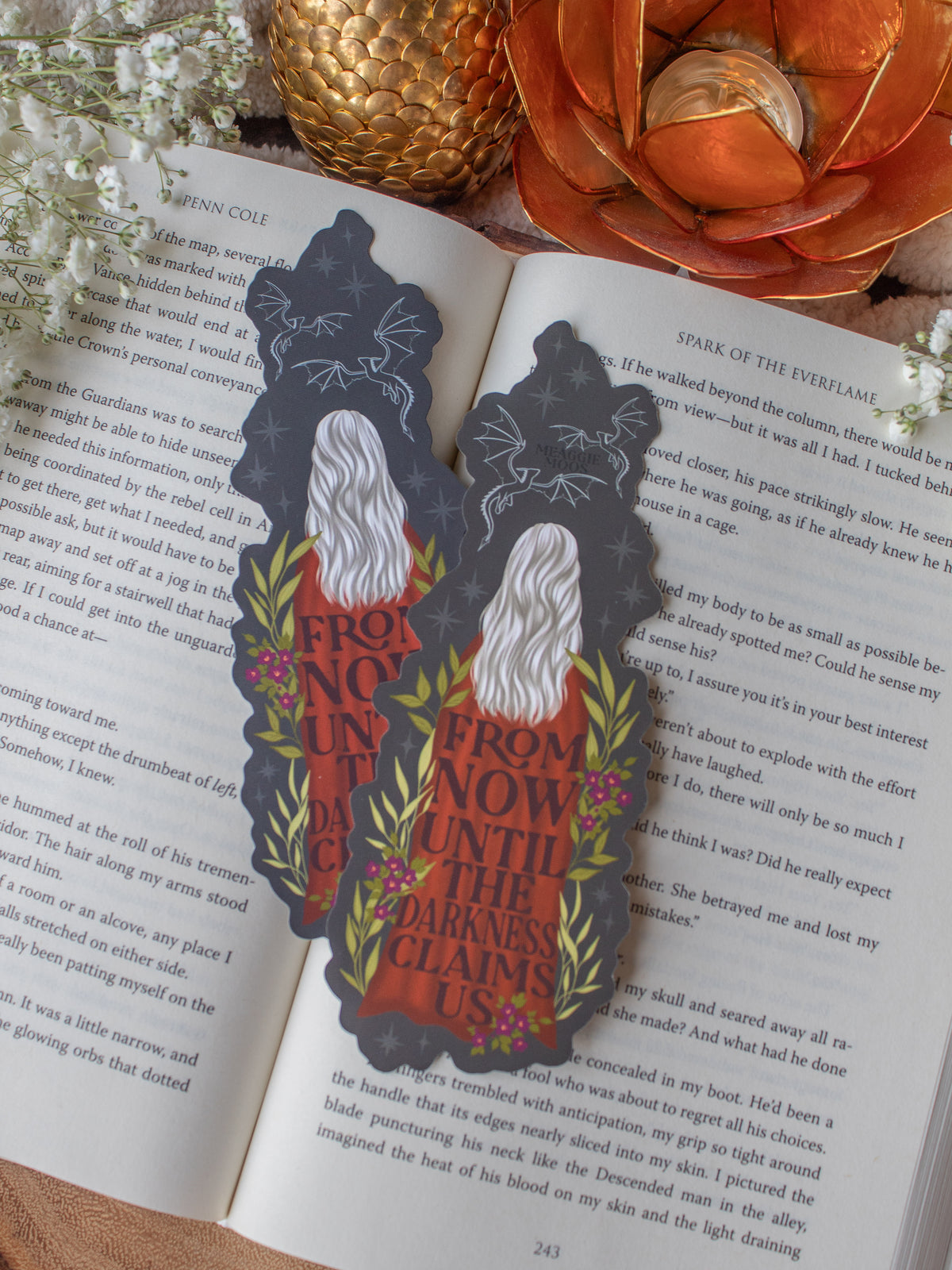 Throne of Glass Bookmark | Manon Die-Cut Bookmark