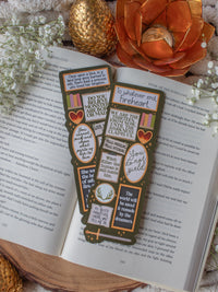 Throne of Glass Bookmark | Quote Wall Die-Cut Bookmark