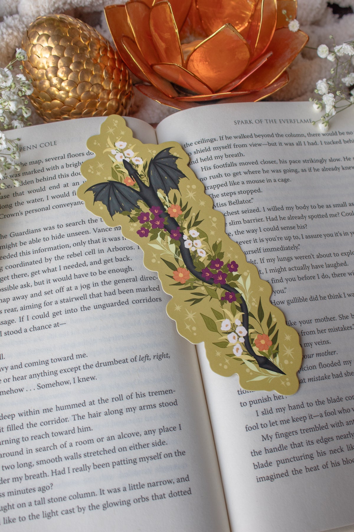 Throne of Glass Bookmark | Abraxos Die-Cut Bookmark