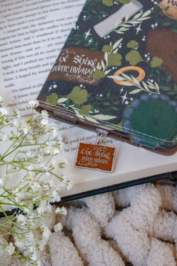 The Shire Public Library USB-C Dust Plug Kindle / Phone Charm