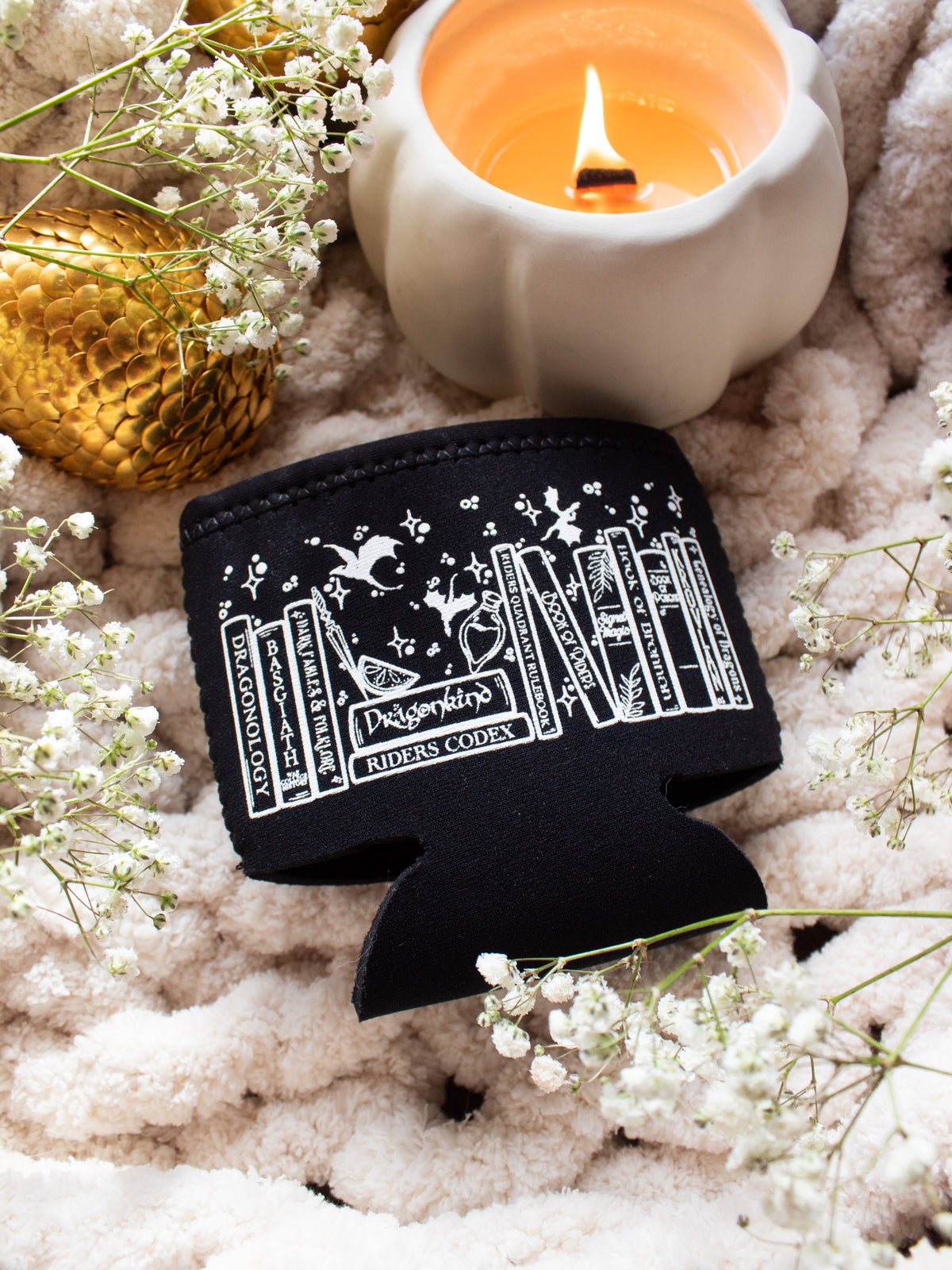 Fourth Wing | Violet's Bookshelf Ice Cream Pint Sleeve