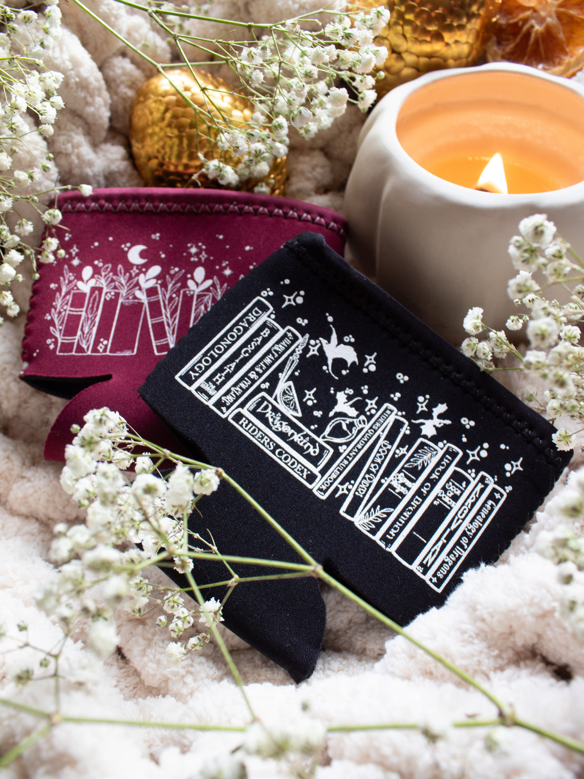 Fourth Wing | Violet's Bookshelf Ice Cream Pint Sleeve