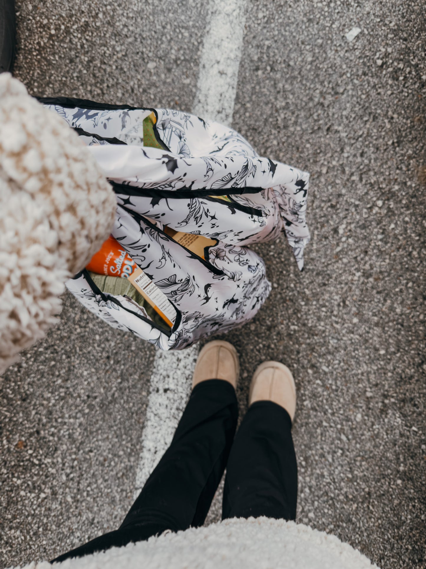 Reusable Tote Bag | Ivory Swords