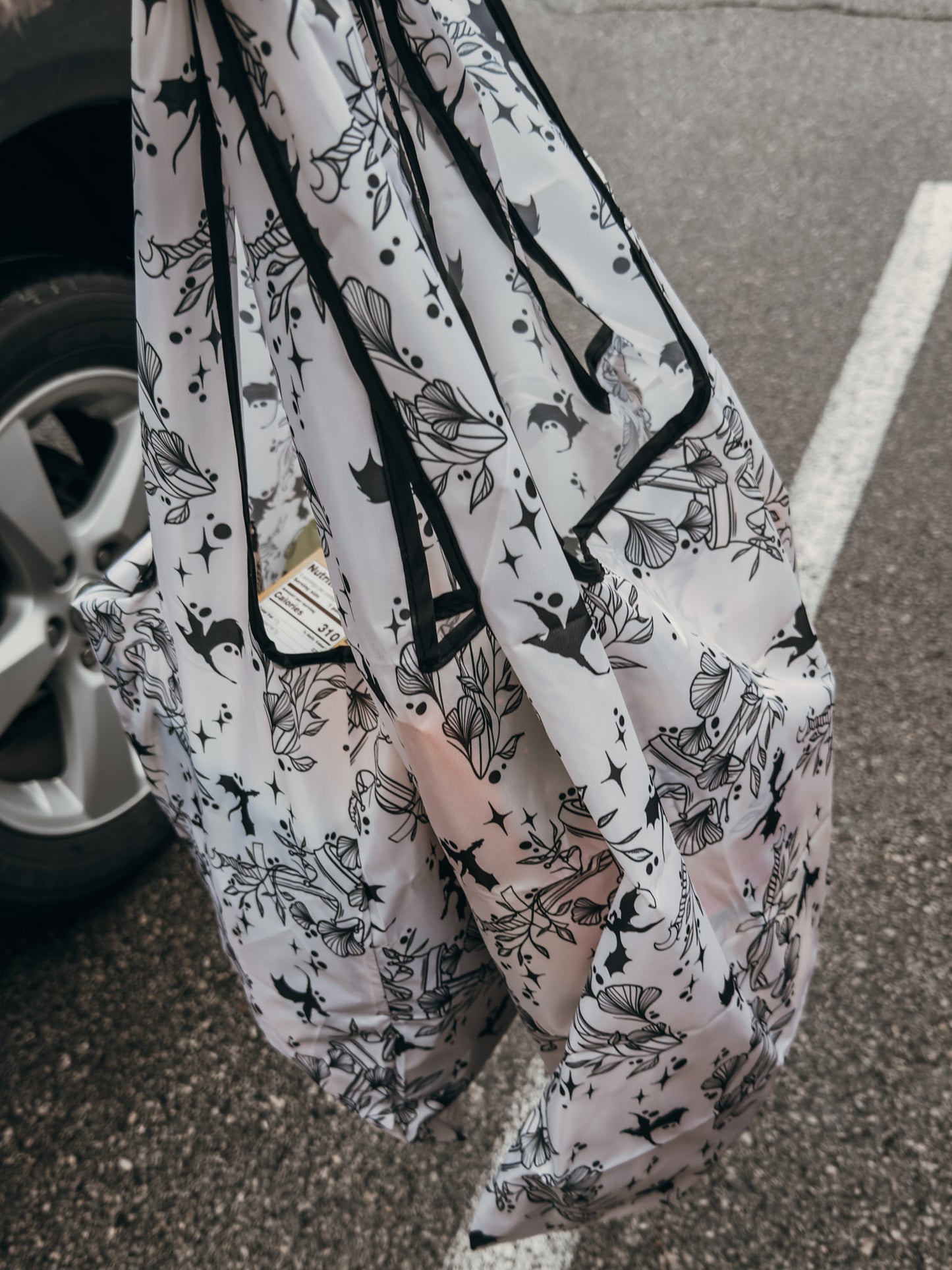 Reusable Tote Bag | Ivory Swords