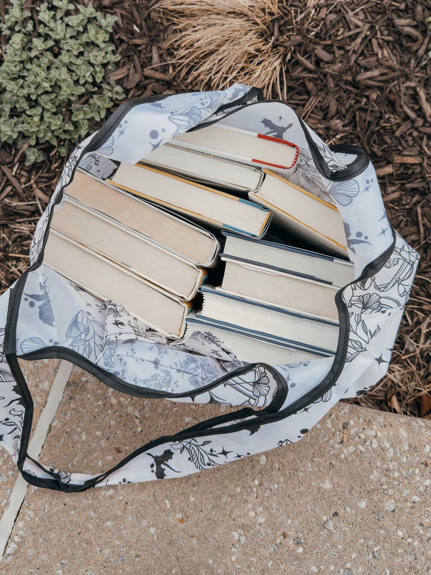 Reusable Tote Bag | Ivory Swords
