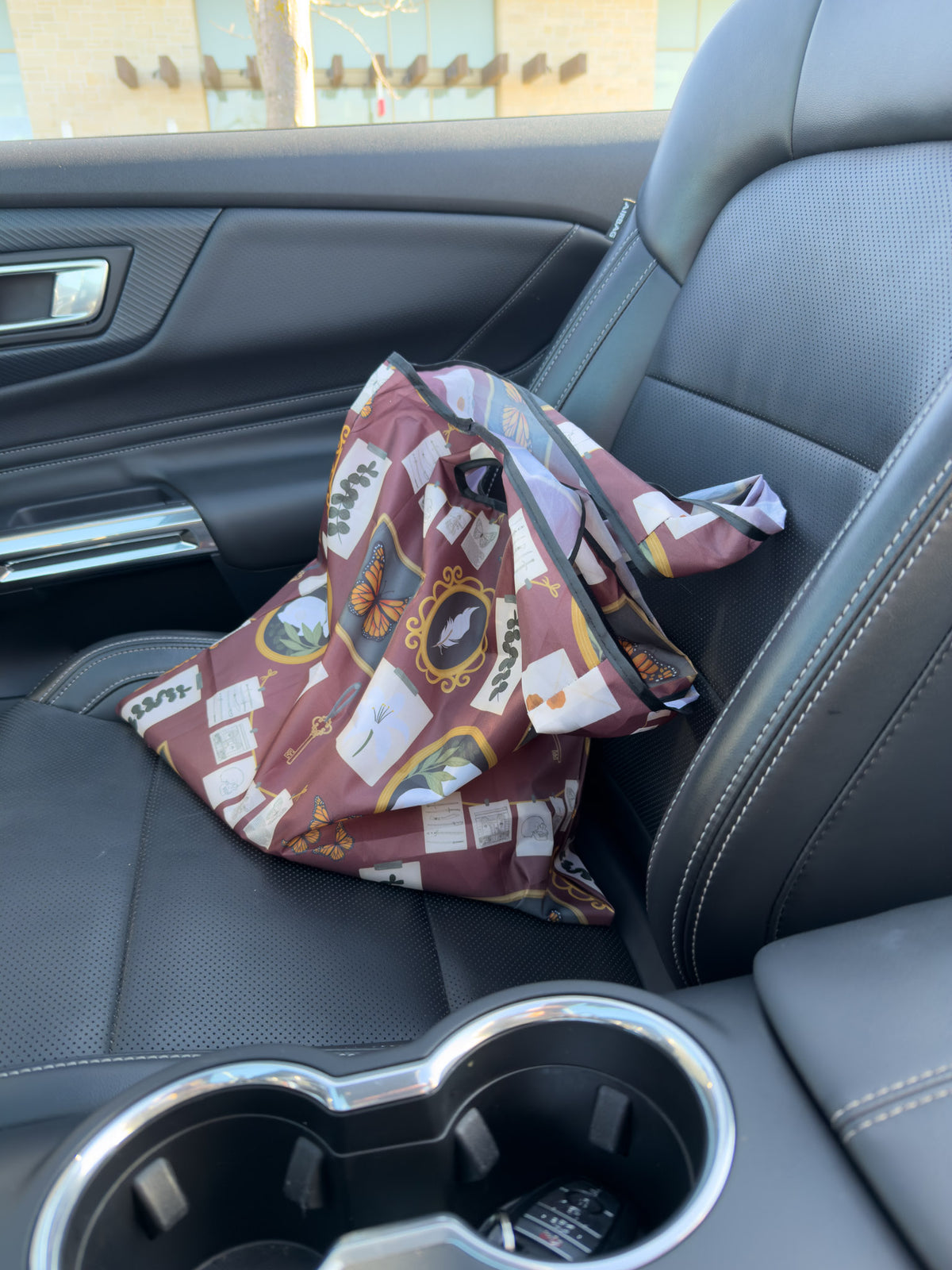 Reusable Tote Bag | Dark Academia