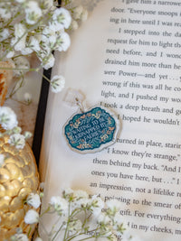 Waiting To Be Kidnapped By Faeries USB-C Dust Plug Kindle / Phone Charm