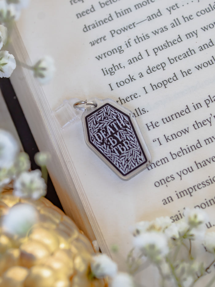 Death By TBR Coffin USB-C Dust Plug Kindle / Phone Charm