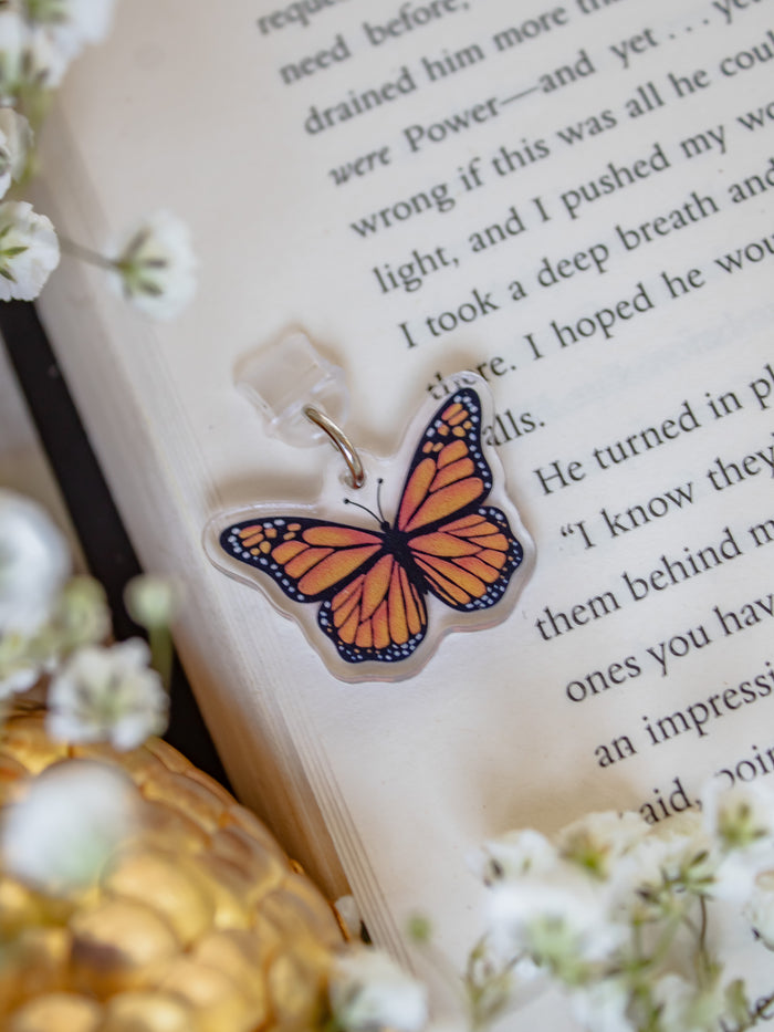 Monarch Butterfly USB-C Dust Plug Kindle / Phone Charm