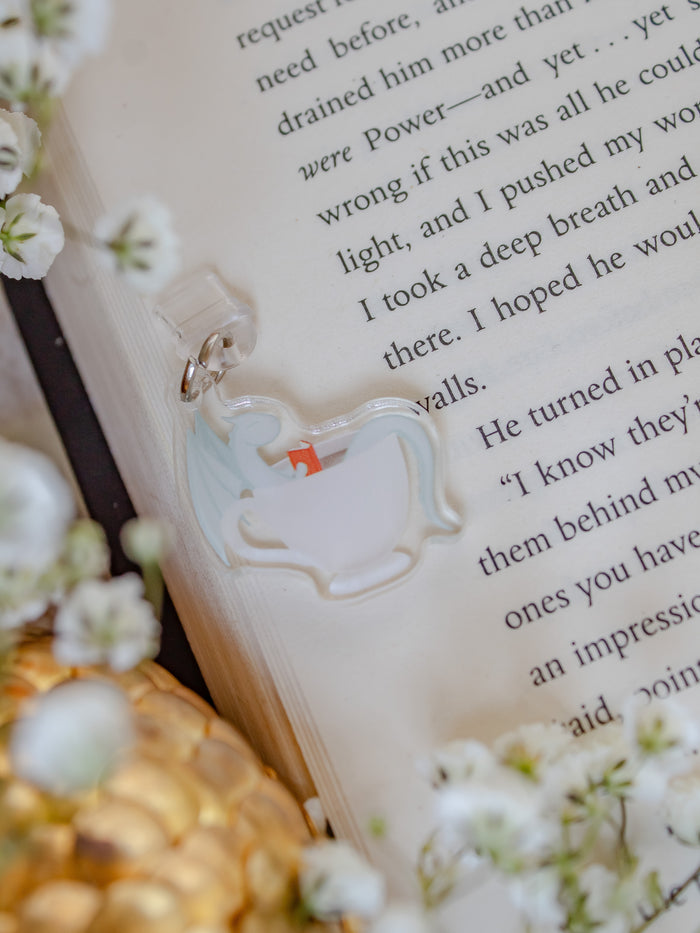Littlest Book Dragon Tea Bath USB-C Dust Plug Kindle / Phone Charm