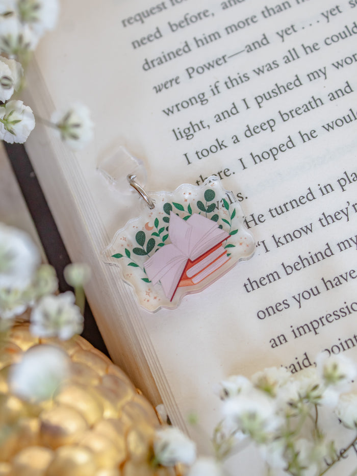 Magical Open Book USB-C Dust Plug Kindle / Phone Charm