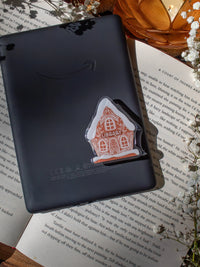 Gingerbread Library Kindle / Phone Grip