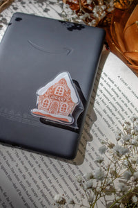 Gingerbread Library Kindle / Phone Grip