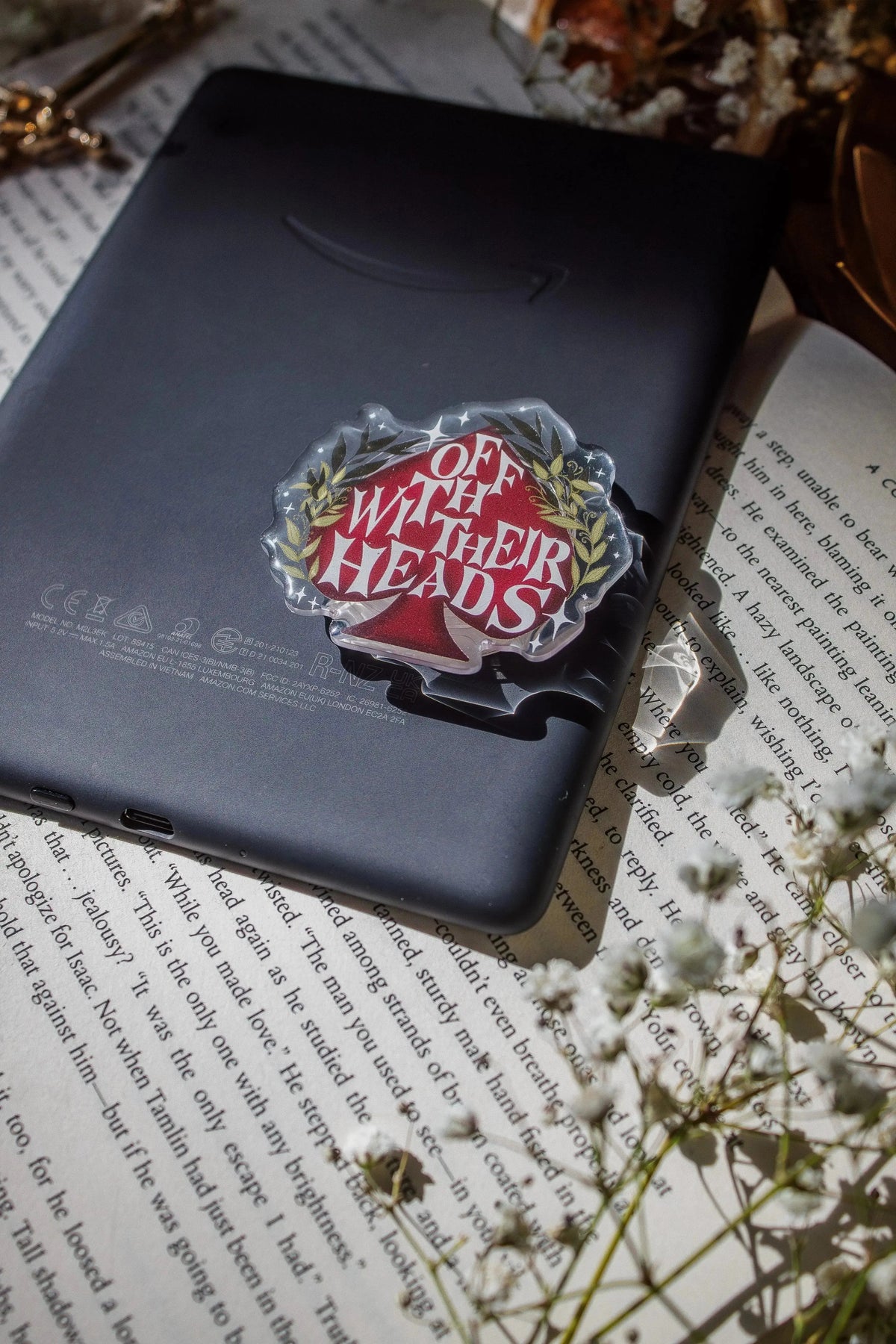 Alice in Wonderland Kindle / Phone Grip