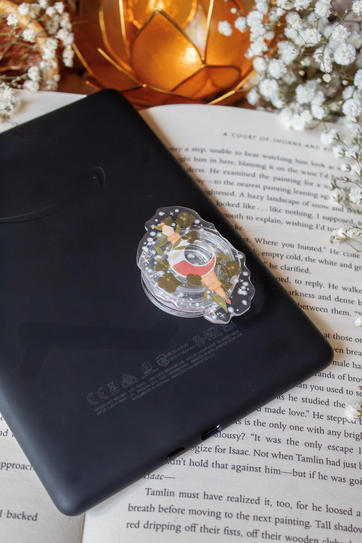 Spark of The Everflame Flameroot Potion Kindle / Phone Grip