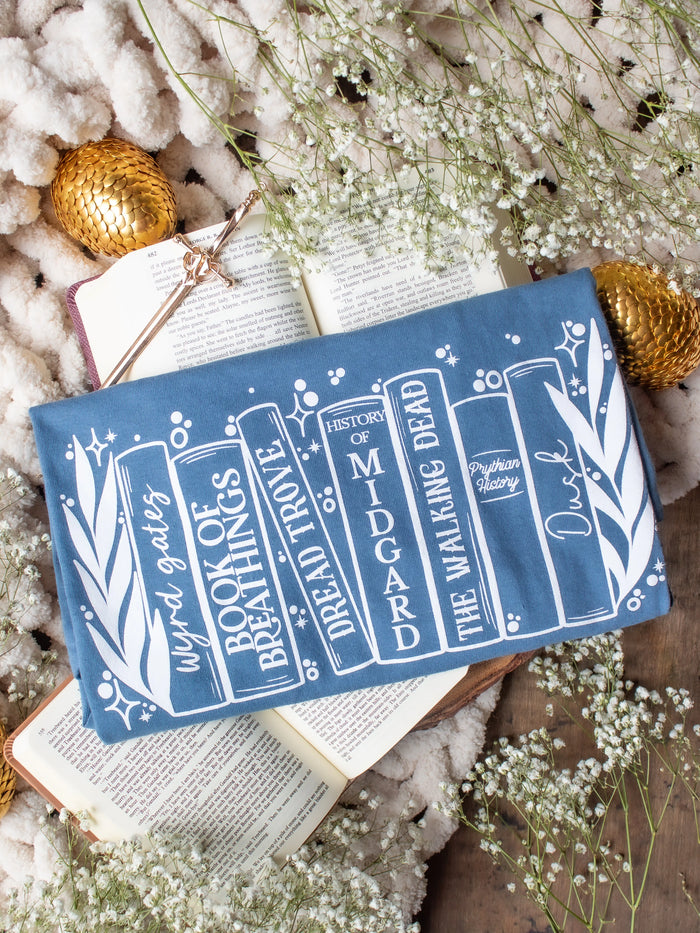 Maasiverse Bookshelf Heavy Cotton Tee