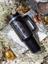 Fourth Wing | Violet's Bookshelf 40oz Engraved Tumbler