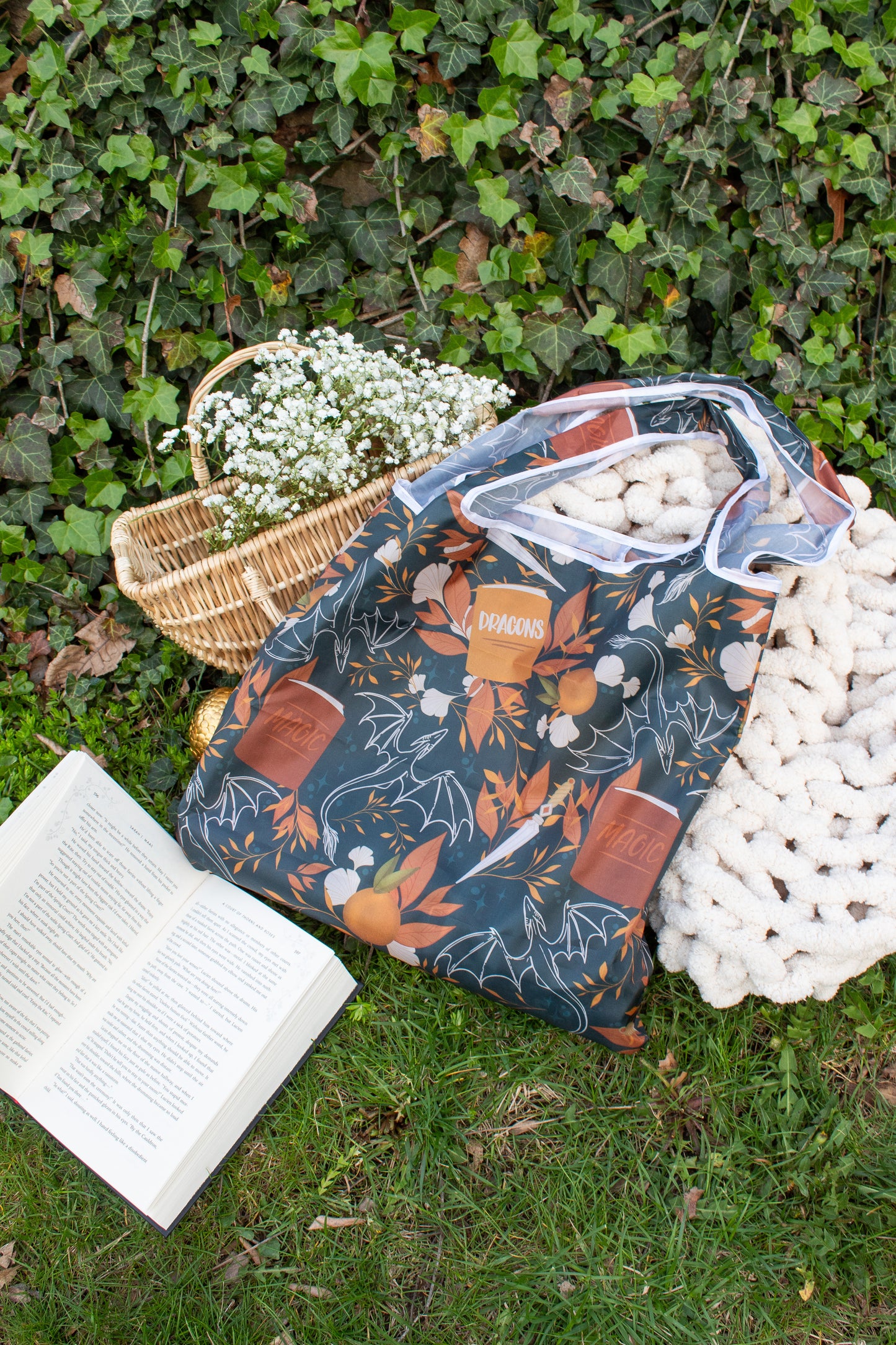 Reusable Tote Bag | Dragons Grove