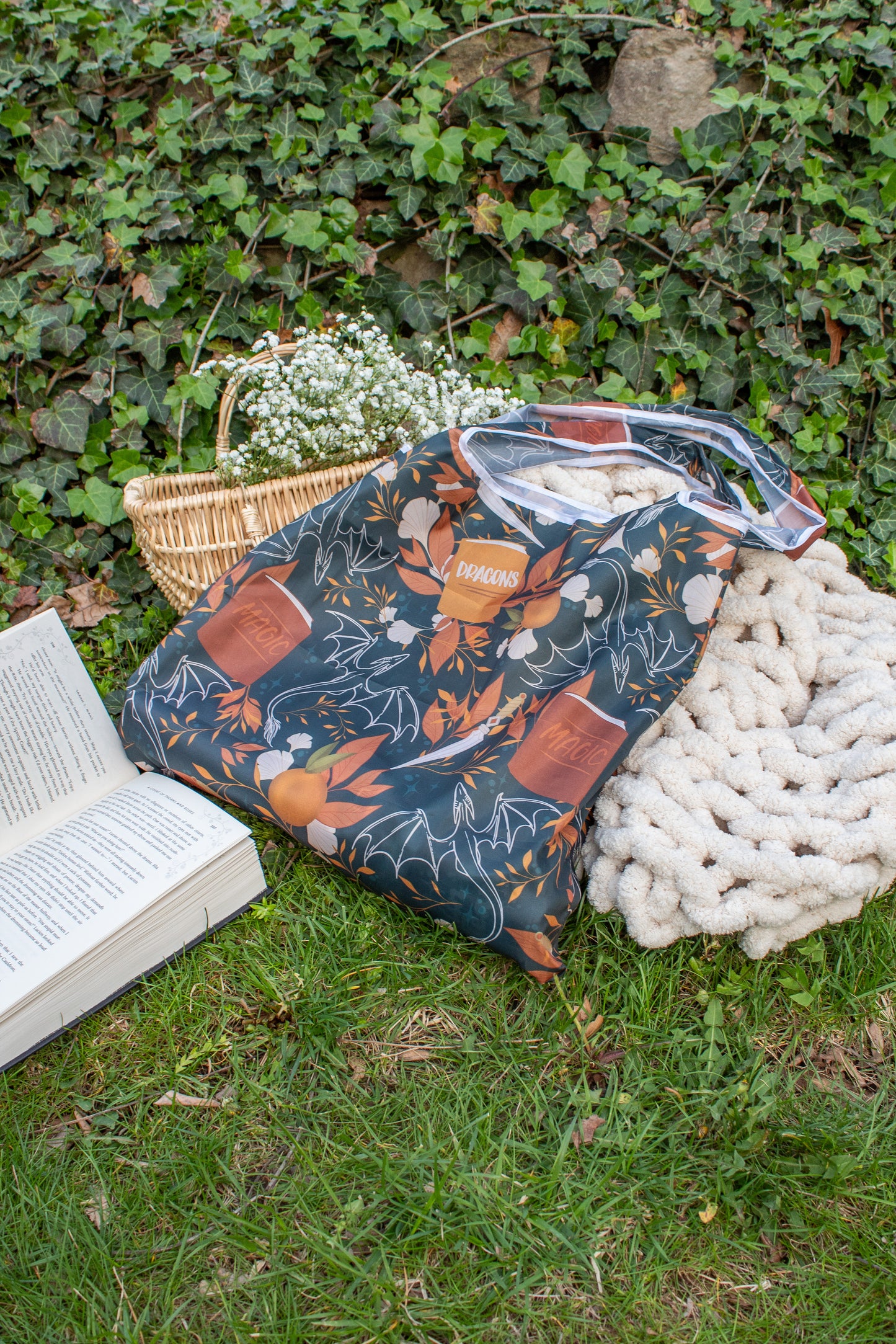 Reusable Tote Bag | Dragons Grove
