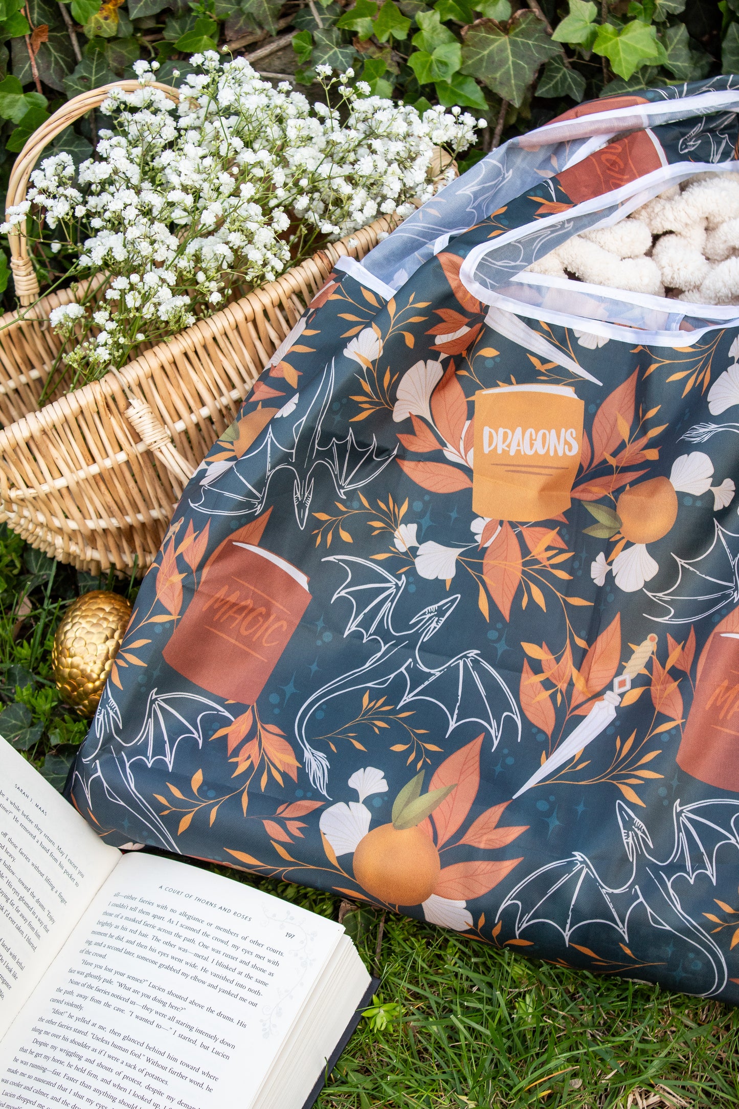 Reusable Tote Bag | Dragons Grove