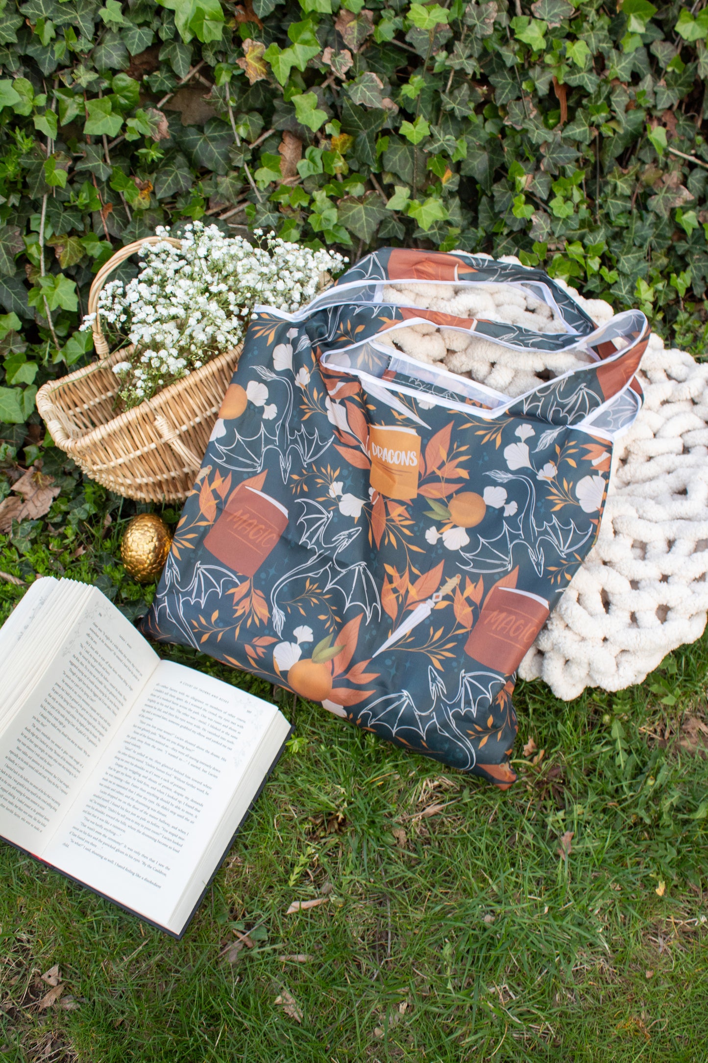 Reusable Tote Bag | Dragons Grove