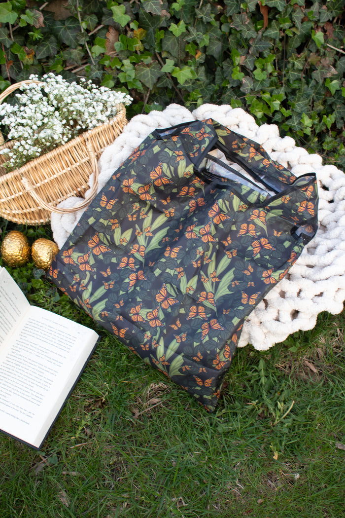 Reusable Tote Bag | Butterfly Garden