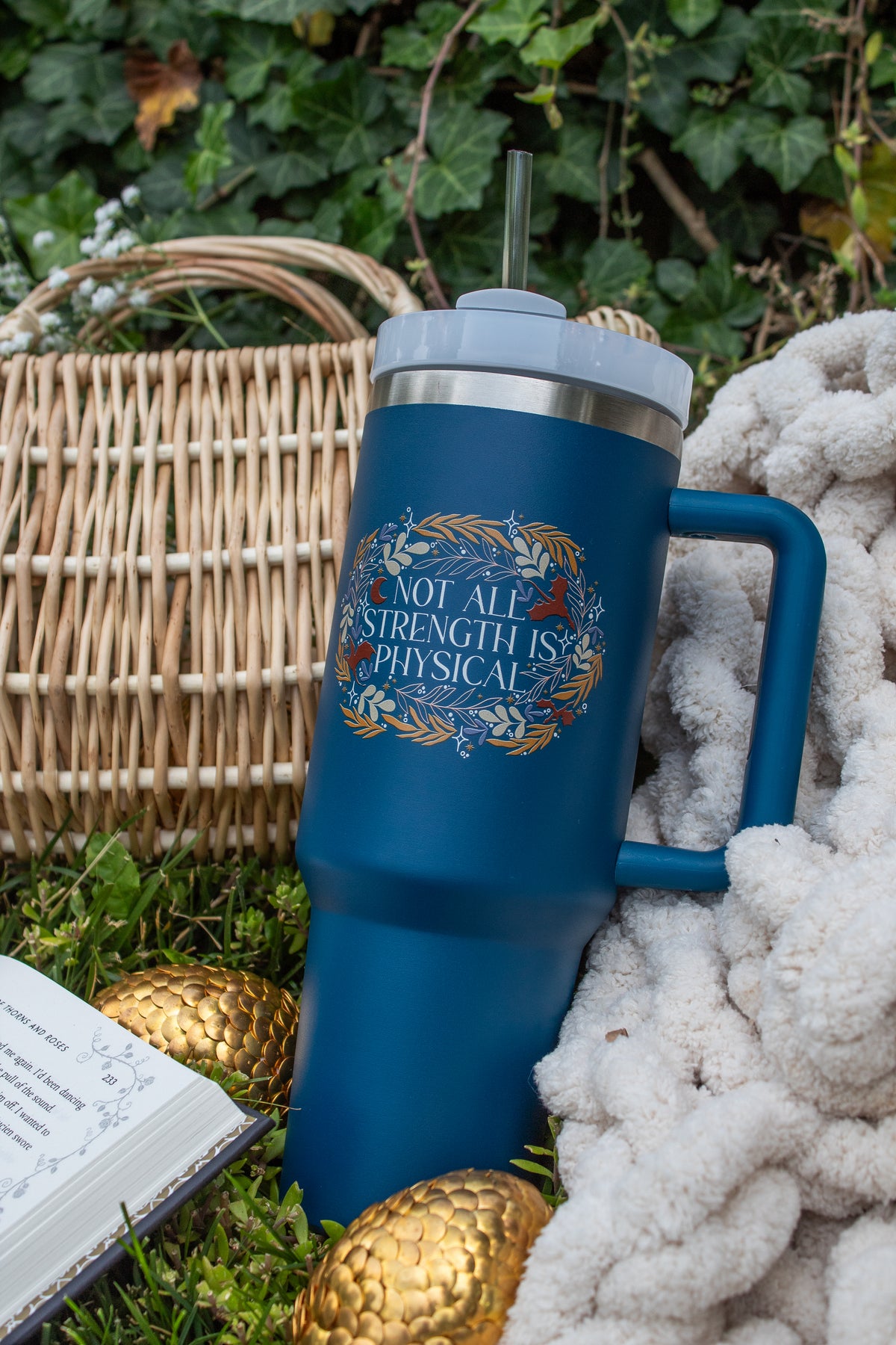 Fourth Wing | Not All Strength Is Physical 40oz Tumbler