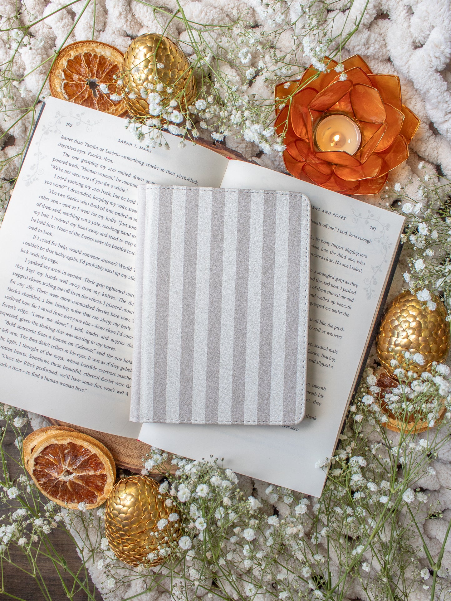 Tan Cabana Stripes | Kindle Case