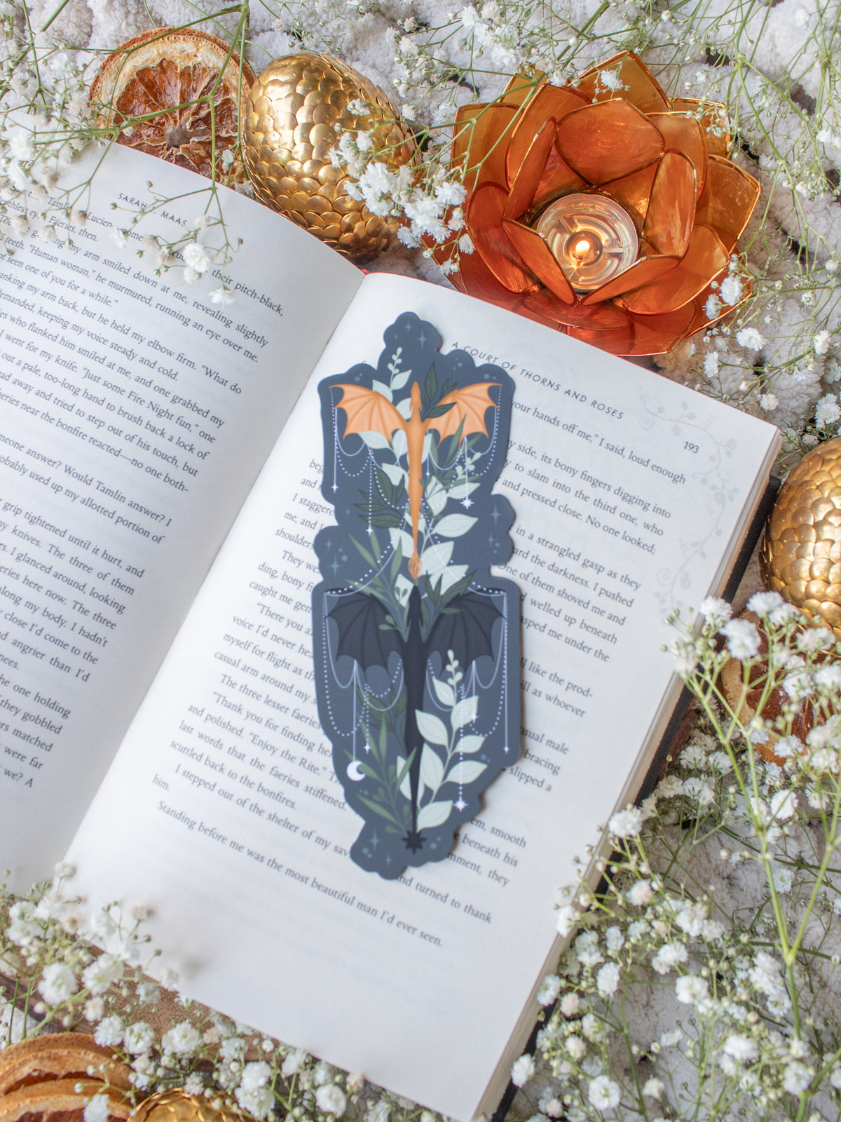 Fourth Wing | Tairn and Andarna Bookmark
