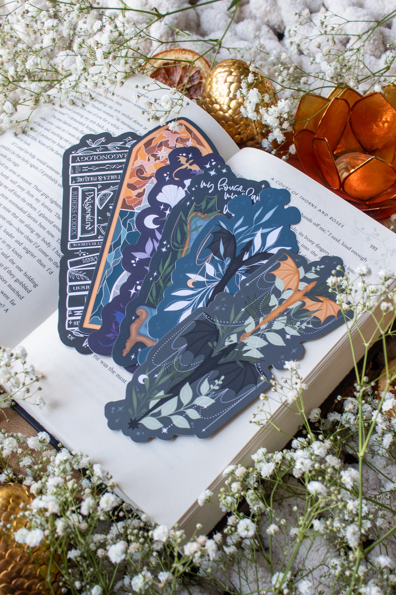 Fourth Wing Bookmark Bundle | Set of 6