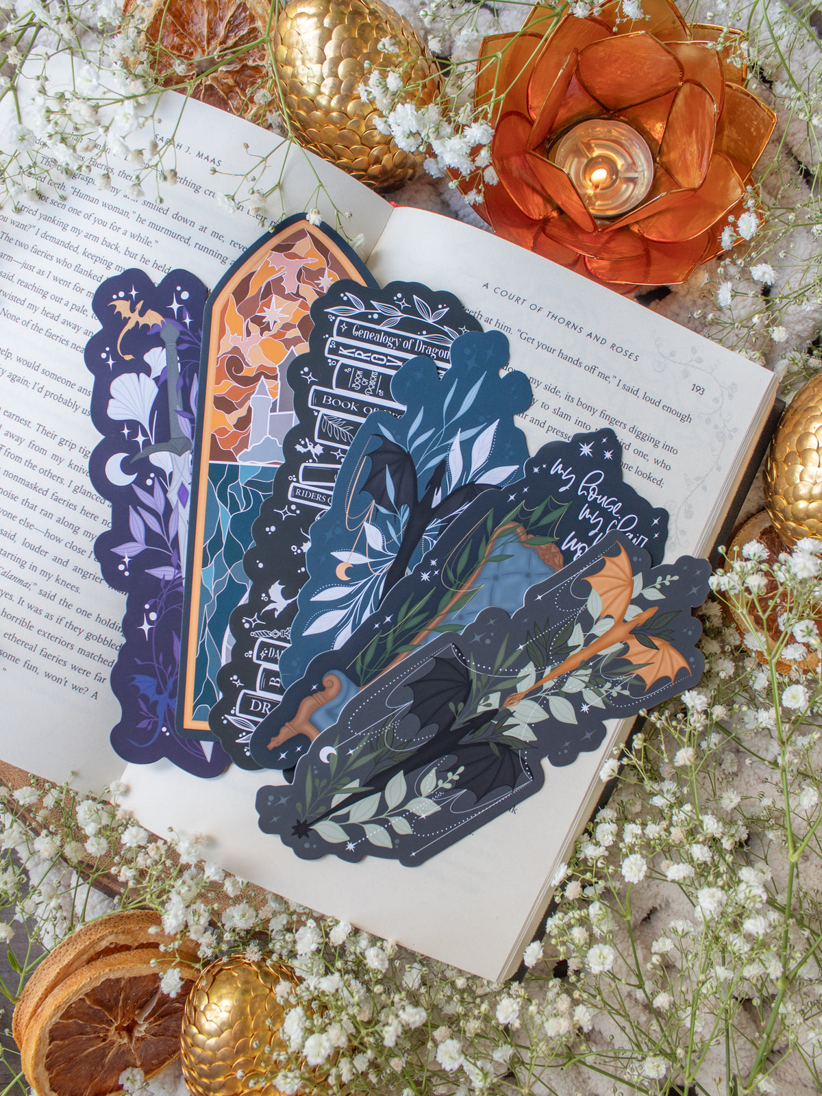 Fourth Wing | Tairn and Andarna Bookmark