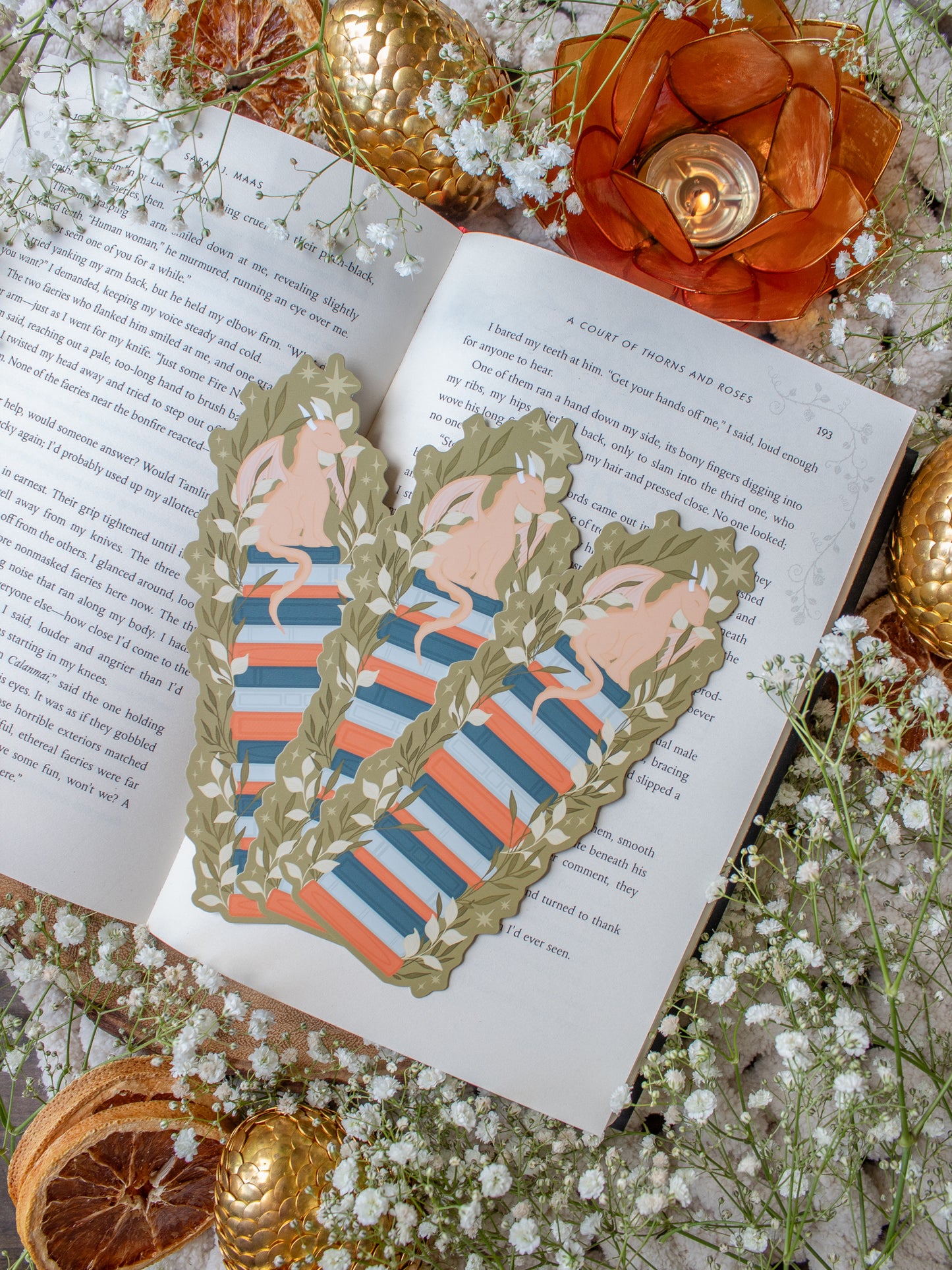 Littlest Book Dragon Bookmark Bundle | Set of 4